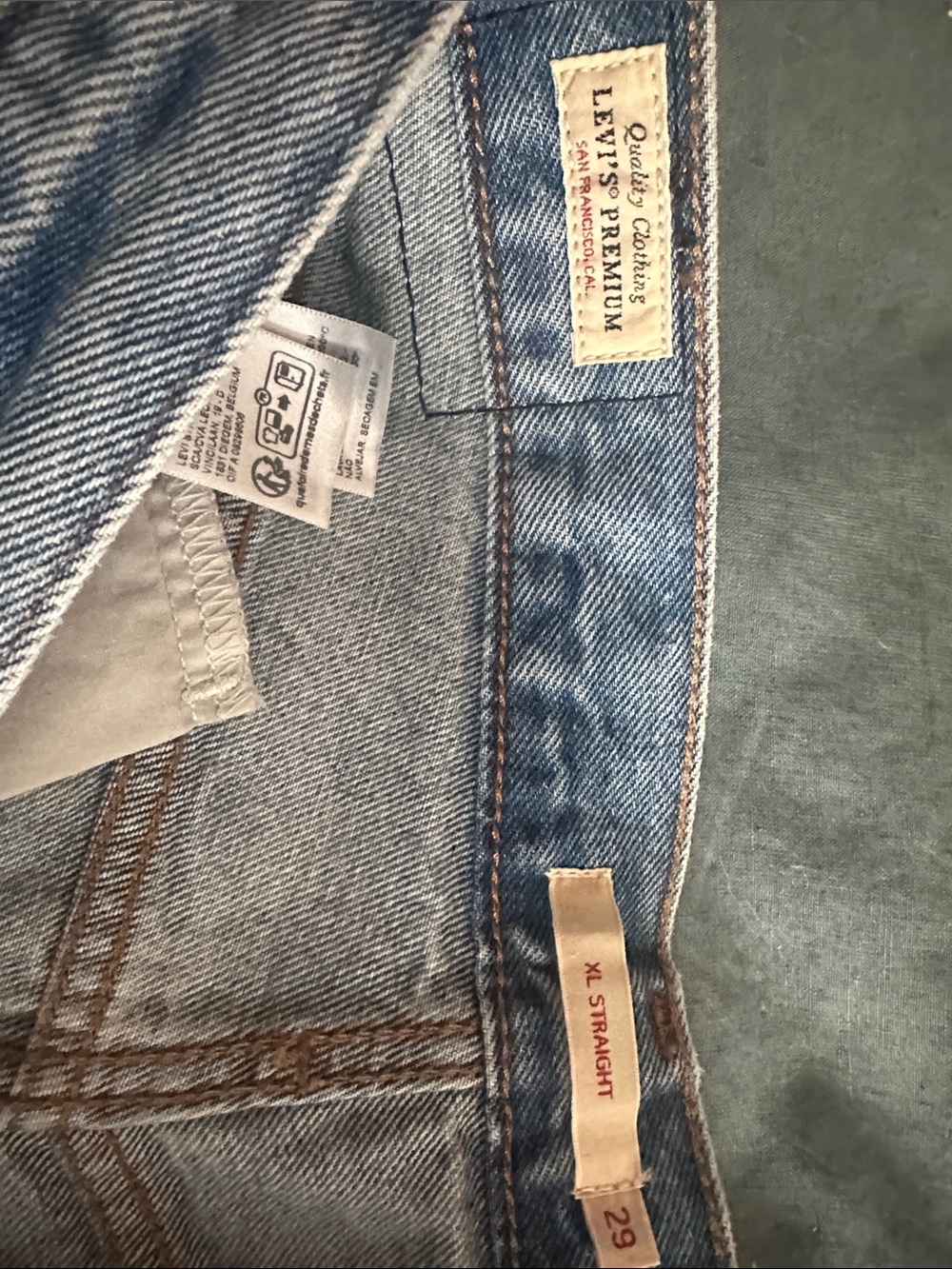 Levi’s XL straight Jean size 29 - Picture 4 of 4